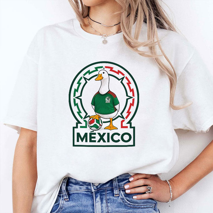 Mexico Merlin The Duck World Cup T Shirt