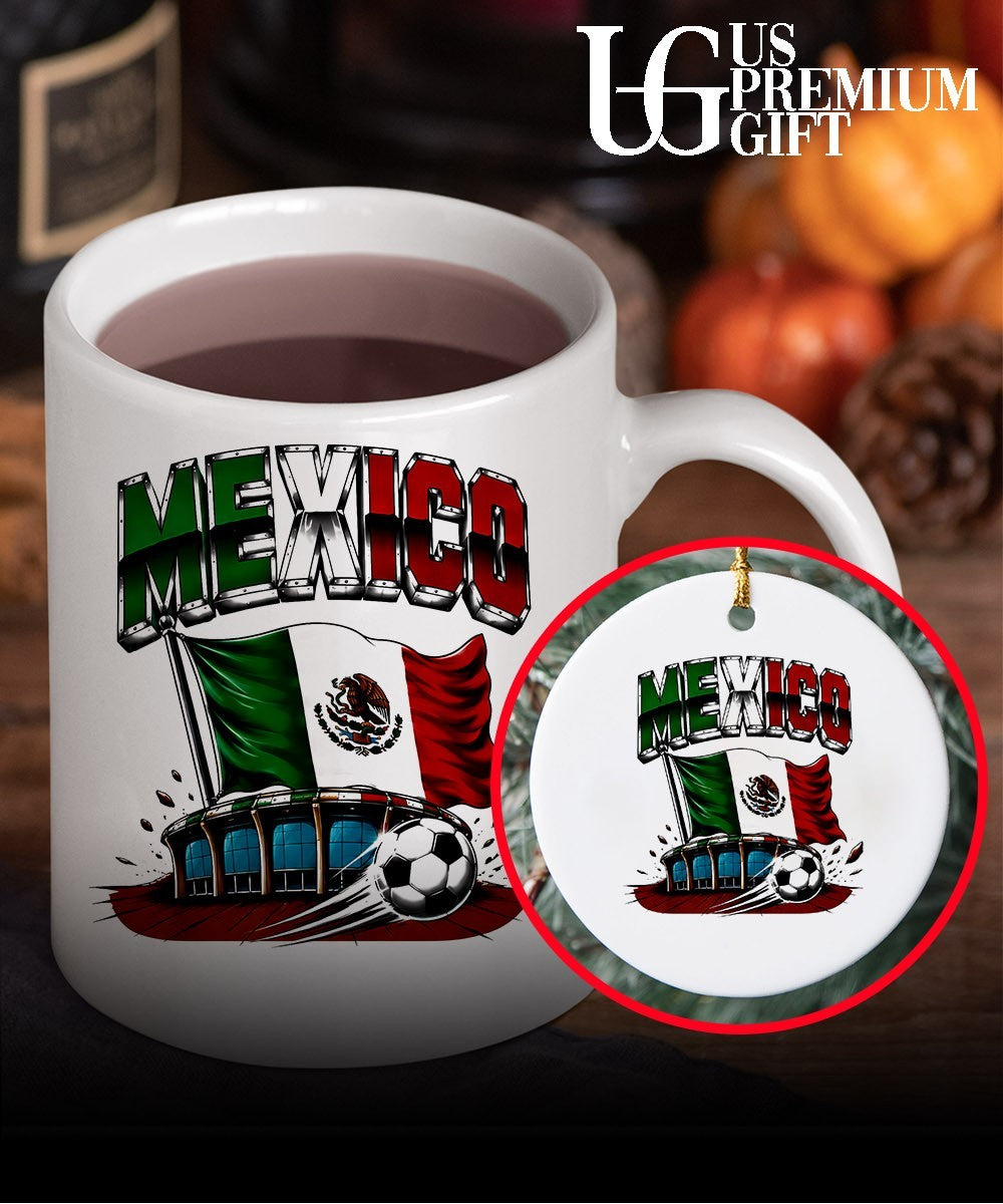 Mexico Soccer Team Stadium Flag Mexico graphic shirt