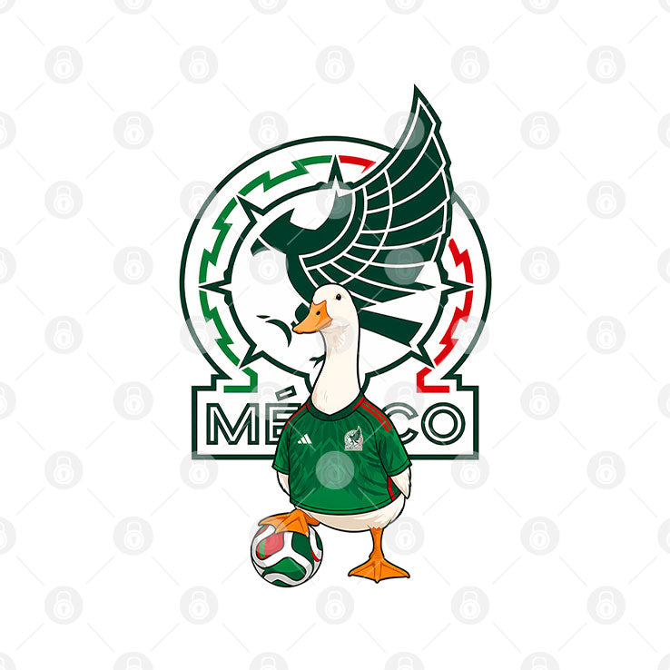 Mexico World Cup Merlin The Duck T Shirt