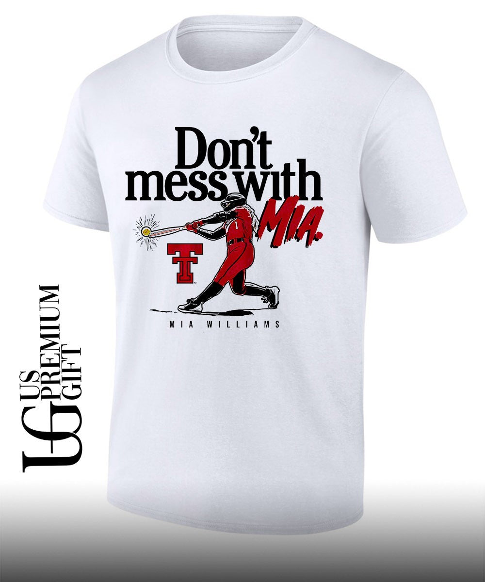 Mia Williams Texas Tech Red Raiders Softball shirt