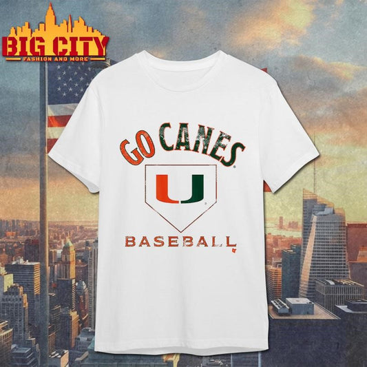 Miami Baseball Home Plate Shirt