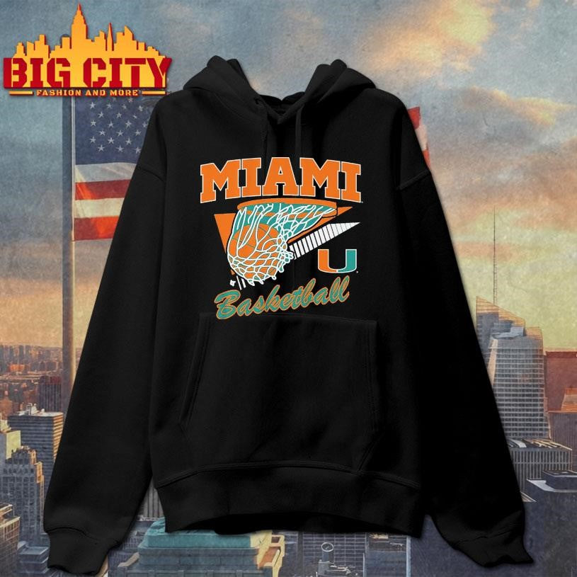 Miami Basketball Retro Swish Shirt