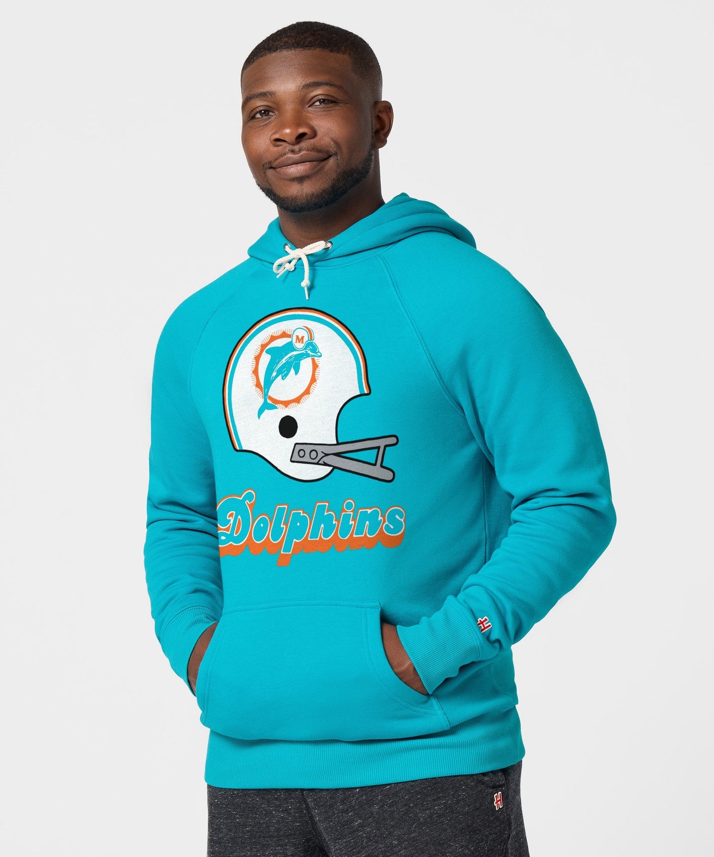 Miami Dolphins Big Helmet Hoodie