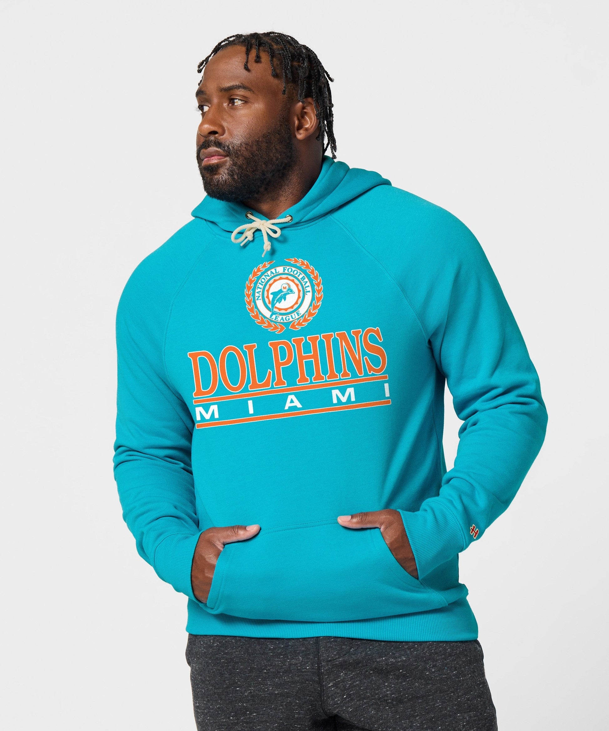 Miami Dolphins Crest Hoodie