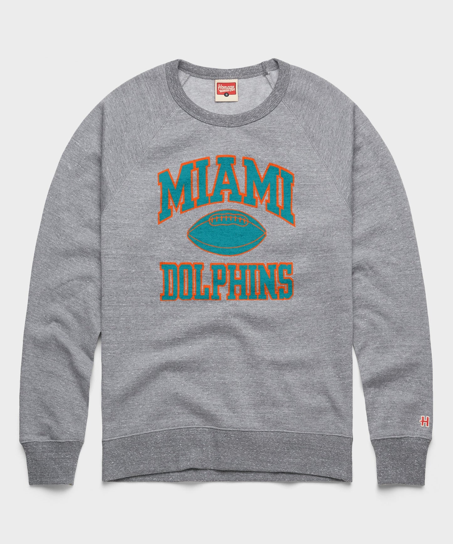 Miami Dolphins Gridiron Crewneck