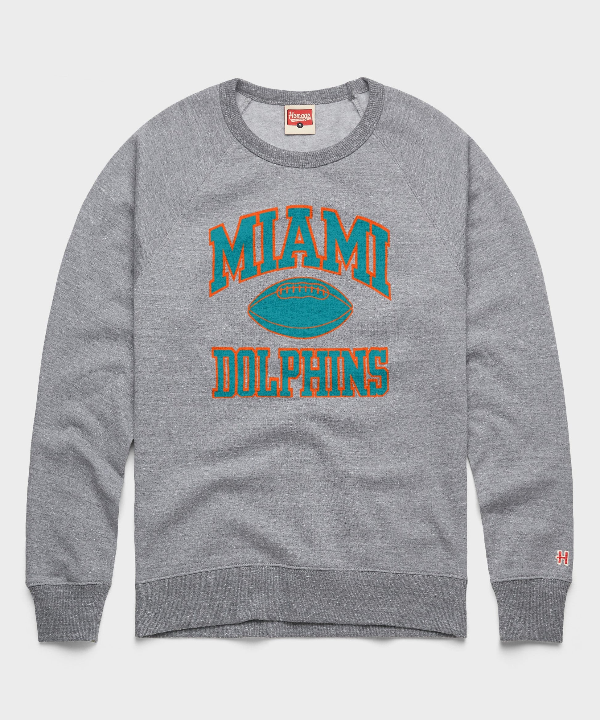 Miami Dolphins Gridiron Crewneck