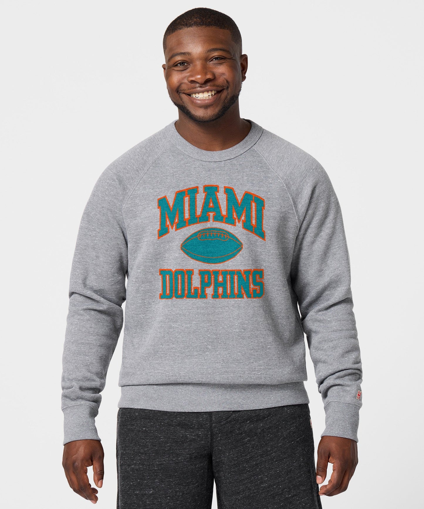 Miami Dolphins Gridiron Crewneck