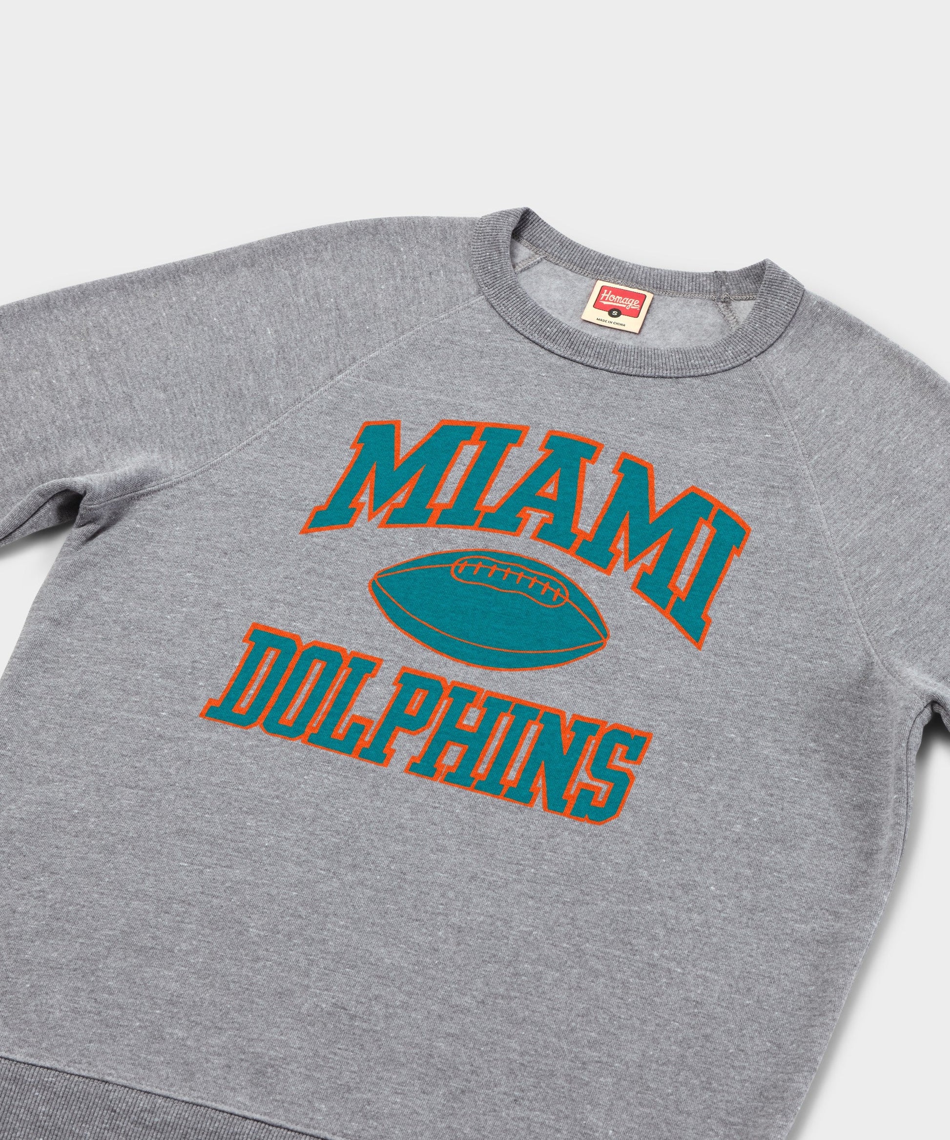 Miami Dolphins Gridiron Crewneck