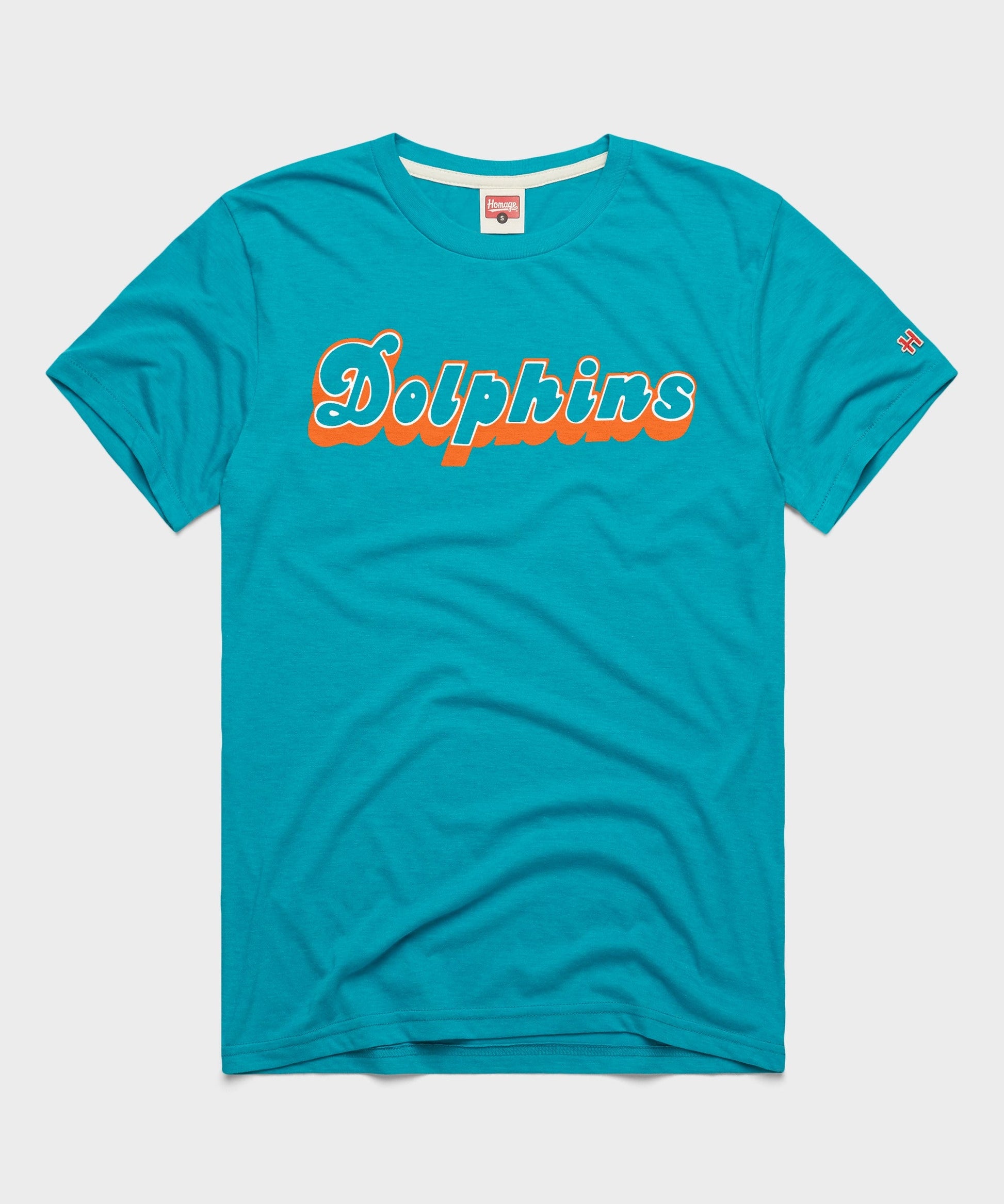 Miami Dolphins Wordmark '80 T-Shirt