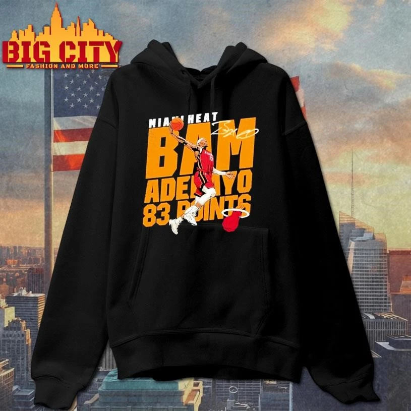 Miami Heat Bam Adebayo 83 Points Shirt