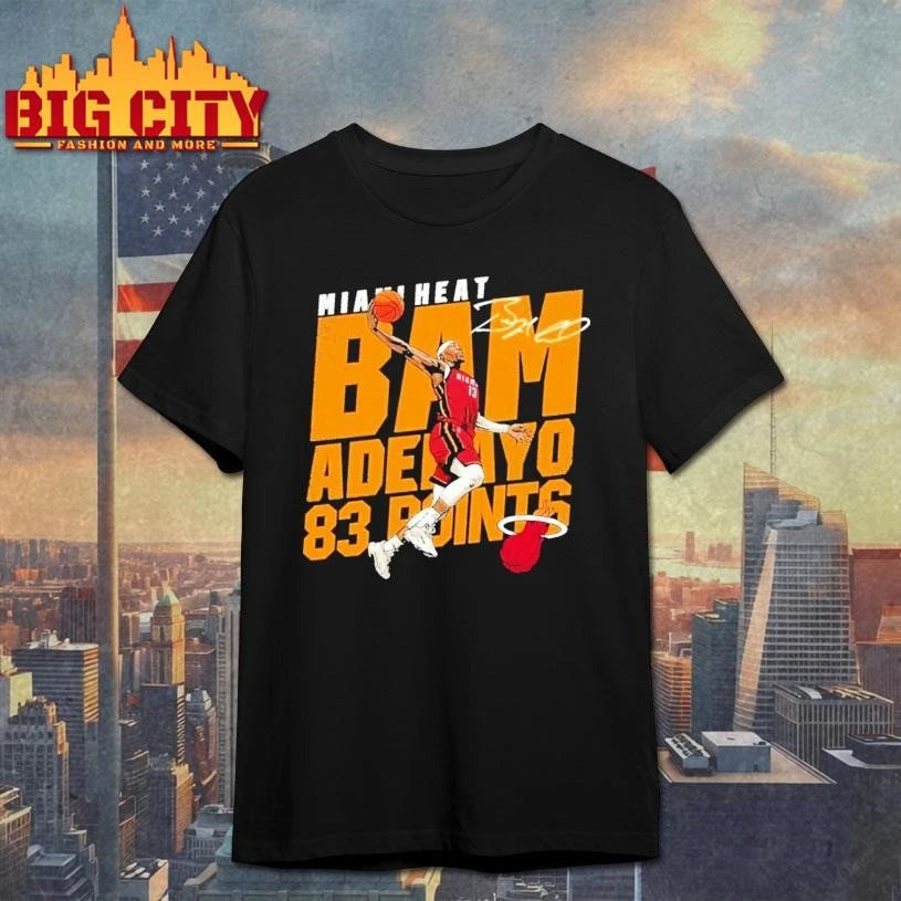 Miami Heat Bam Adebayo 83 Points Shirt