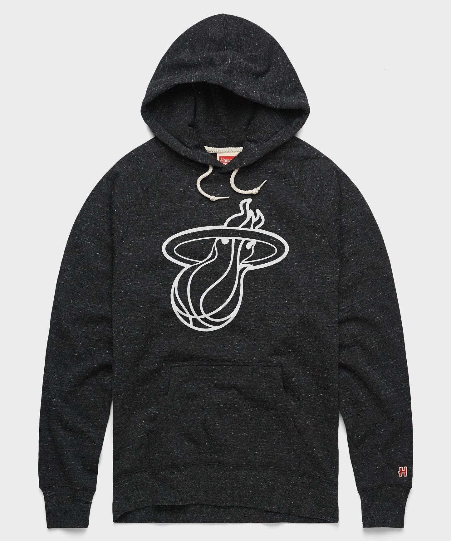 Miami Heat Blacktop Logo Hoodie