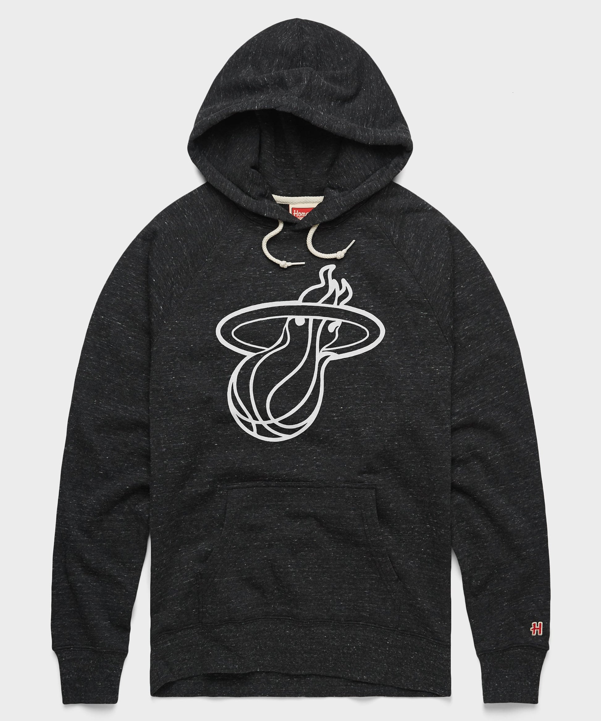 Miami Heat Blacktop Logo Hoodie