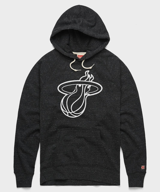 Miami Heat Blacktop Logo Hoodie