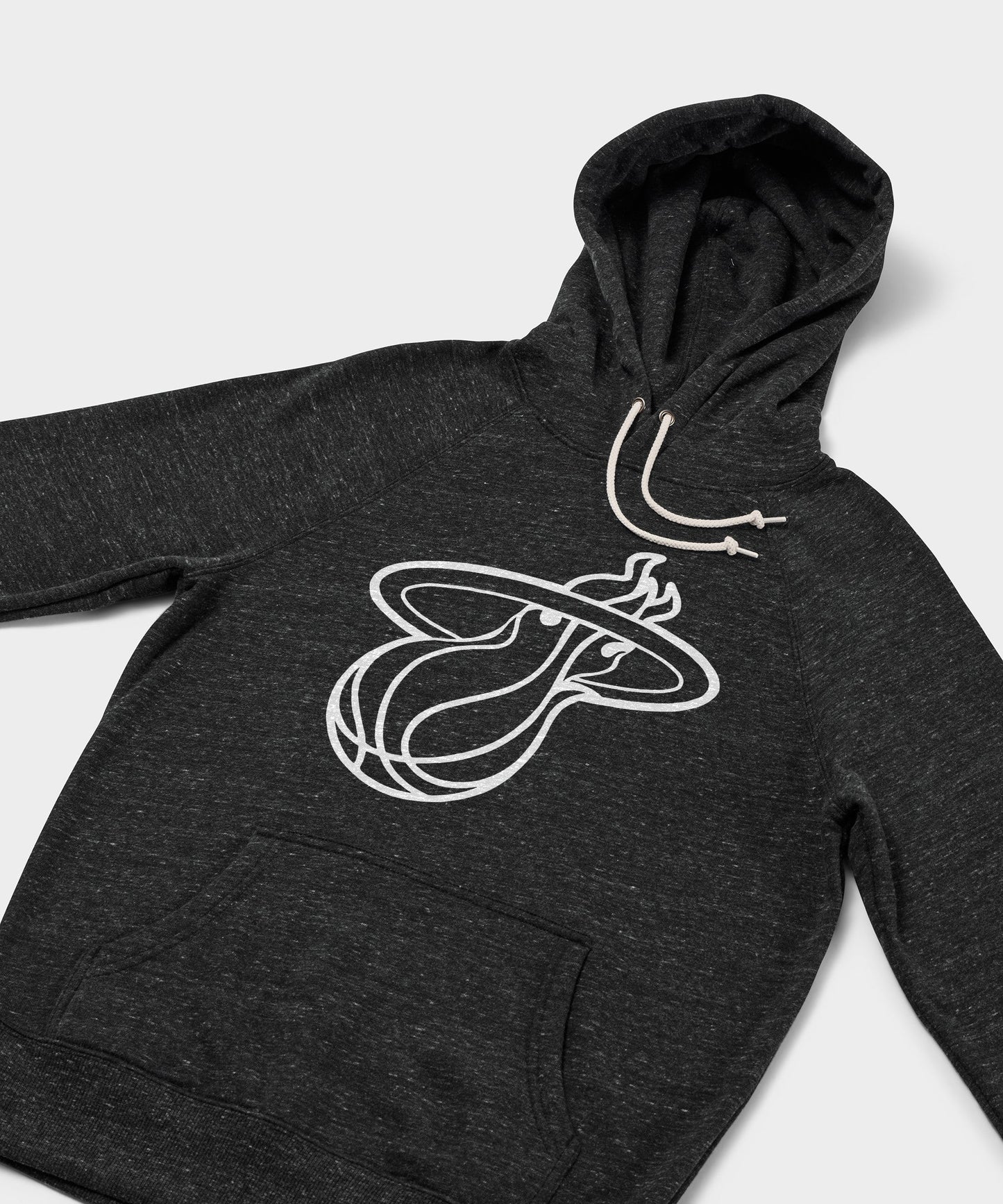 Miami Heat Blacktop Logo Hoodie