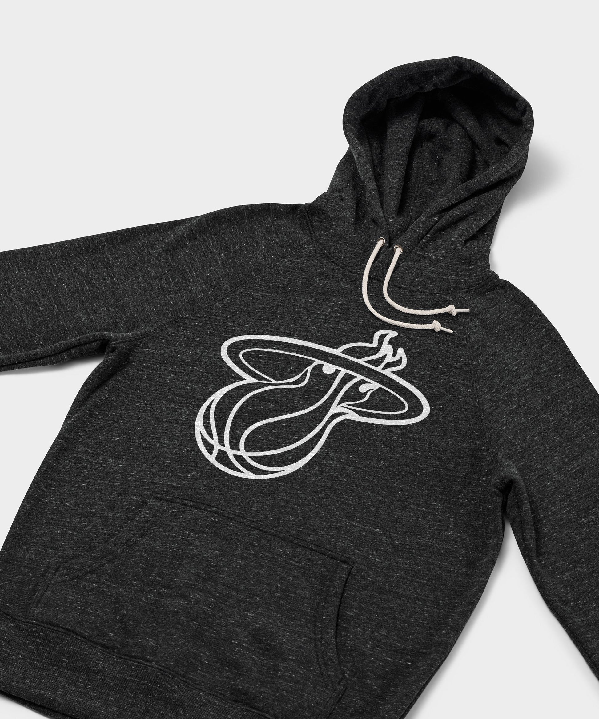 Miami Heat Blacktop Logo Hoodie
