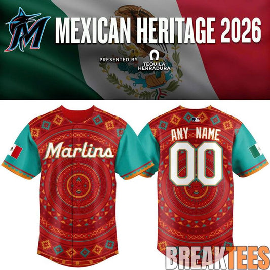 Miami Marlins 2026 Mexican Heritage Limited Premium Jersey