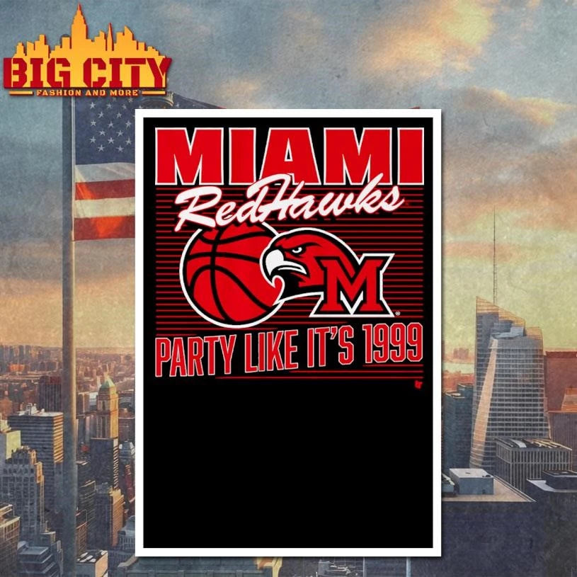 Miami (OH) Basketball Party Like It’s 1999 Graphic Shirt