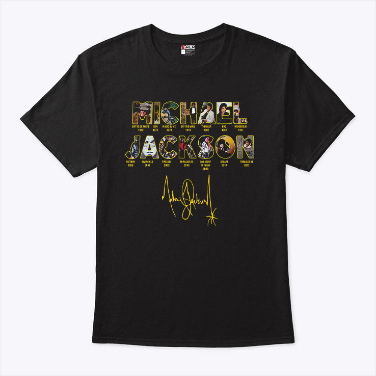 Michael Jackson 90s Retro Graphic T Shirt