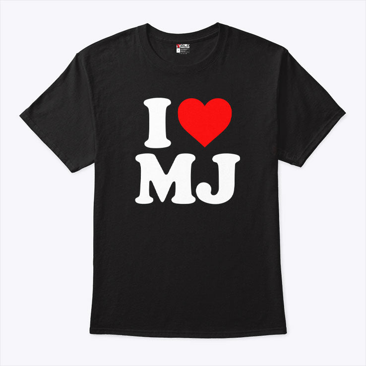 Michael Jackson I Love MJ T Shirt