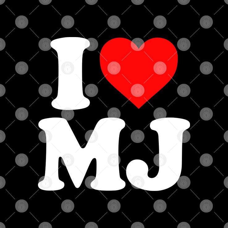 Michael Jackson I Love MJ T Shirt