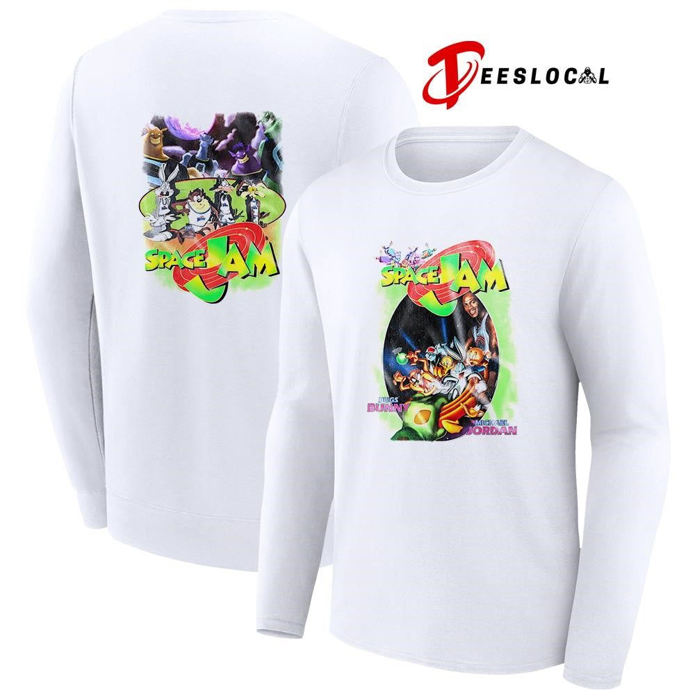Michael Jordan x Space Jam Bugs Bunny graphic shirt