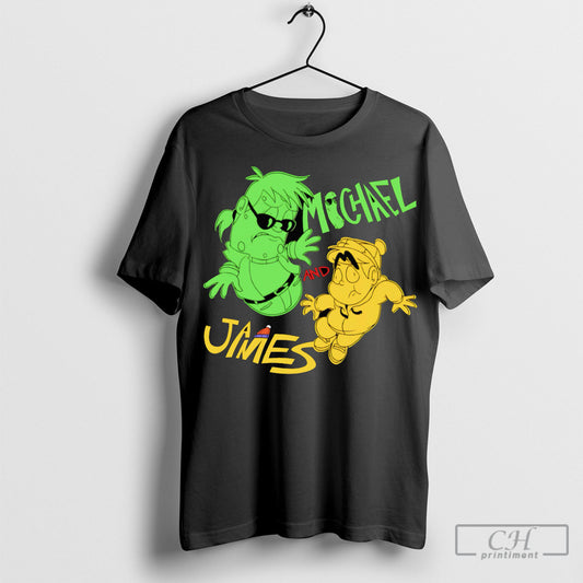 Michael And James Cartoon Shirt