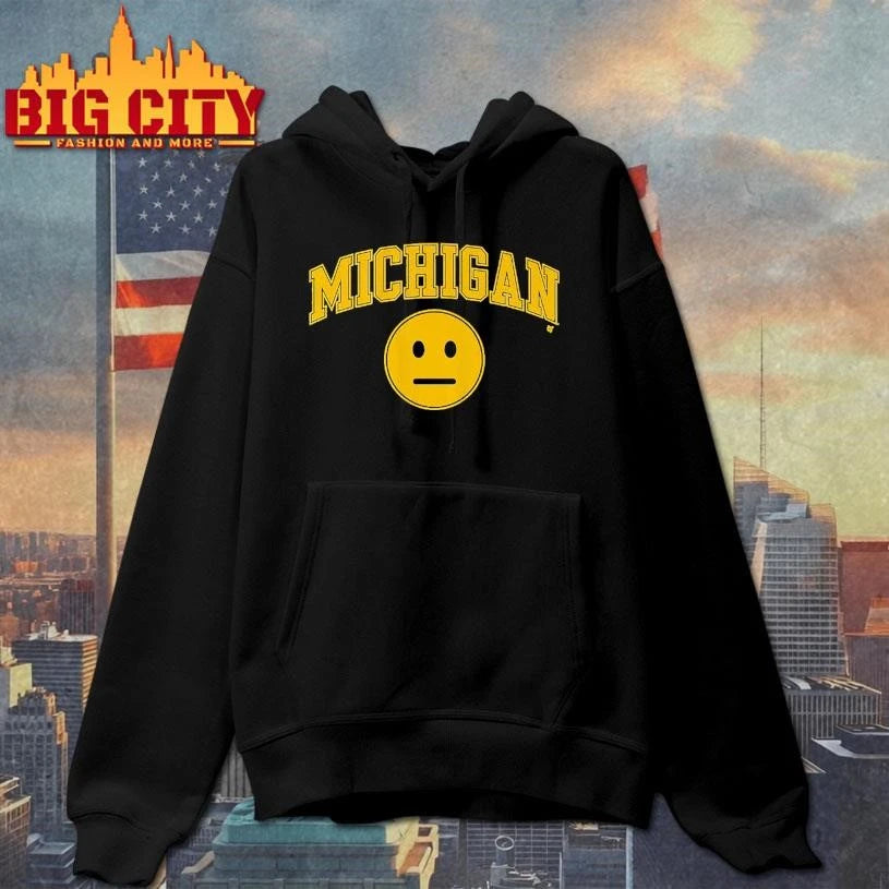 Michigan Basketball Blank Expression Shirt