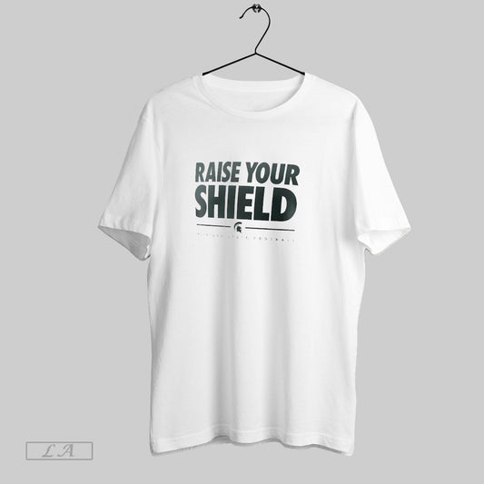 Michigan State Spartans 2025 Raise Your Shield Football Lover - clothing by TeeHivey.com