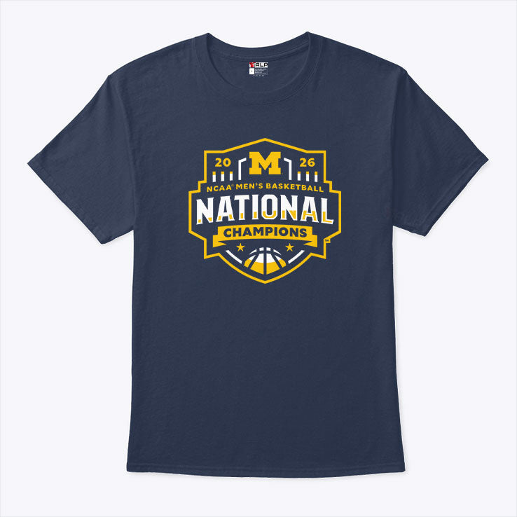 Michigan Wolverines 2026 NCAA Men’s Basketball National Champions Shirt