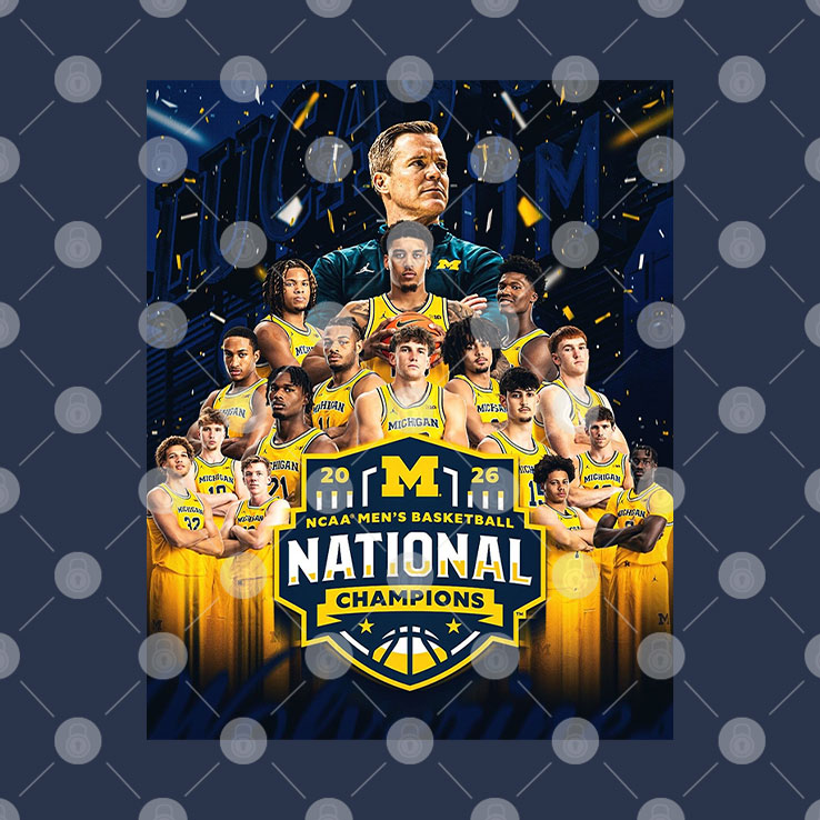 Michigan Wolverines 2026 National Champions T Shirt