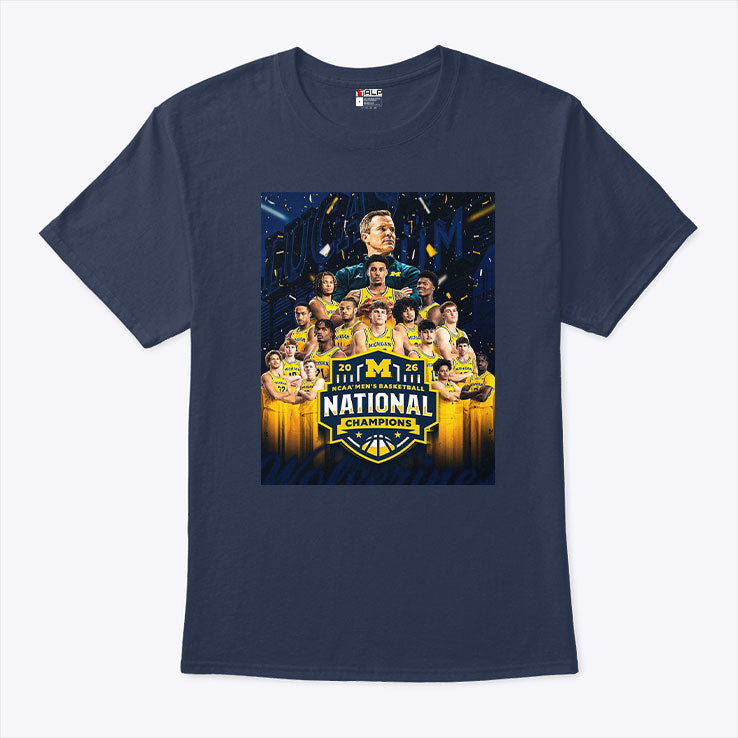 Michigan Wolverines 2026 National Champions T Shirt
