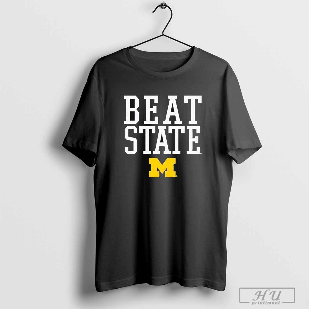 Michigan Wolverines Beat State Rally Call - clothing by TeeHivey.com