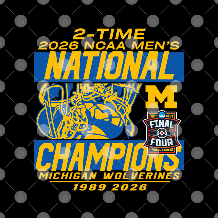 Michigan Wolverines National Champions 1989 2026 T Shirt