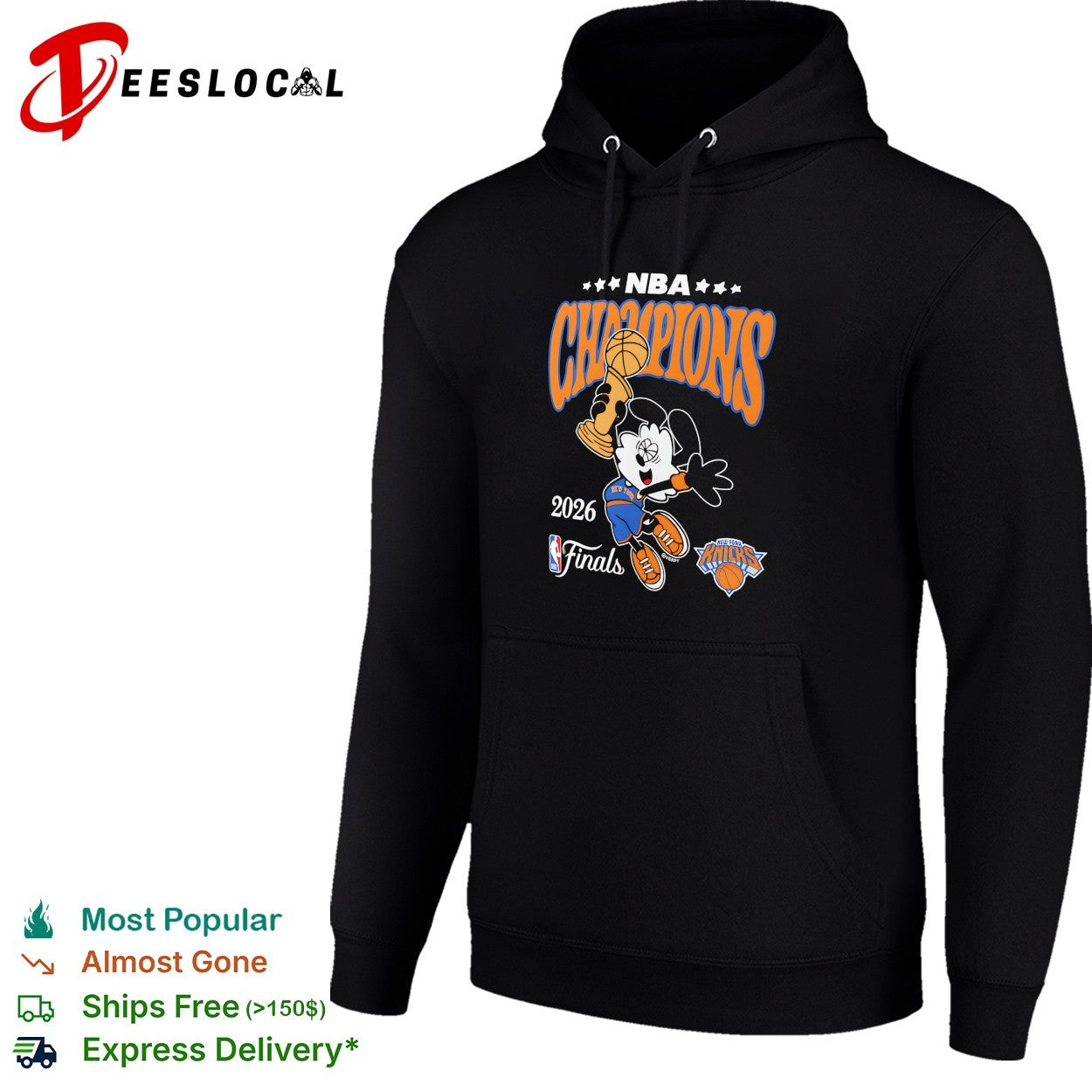 Mickey Mouse New York Knicks 2026 NBA Finals Champions cartoon shirt