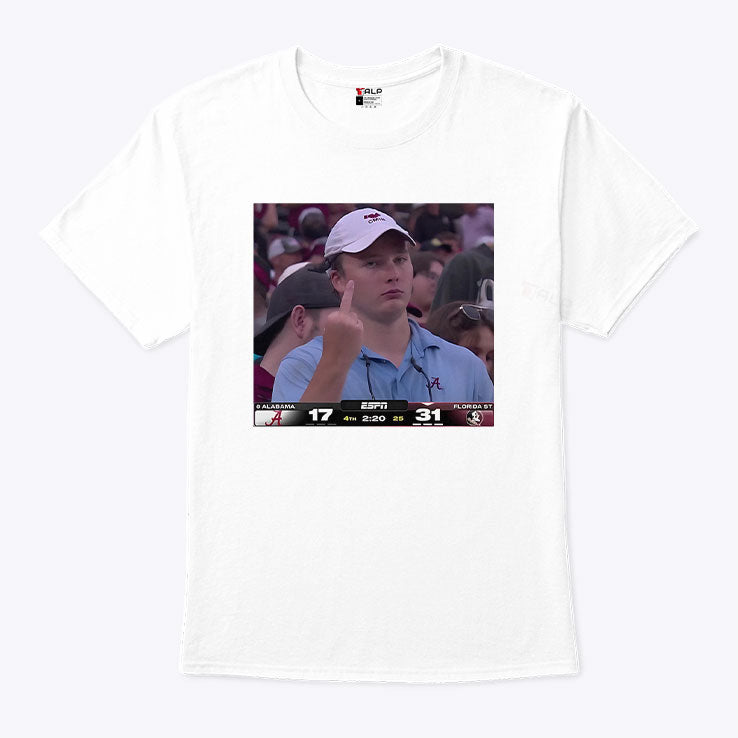 Middle Finger Alabama Fan Viral Meme T Shirt