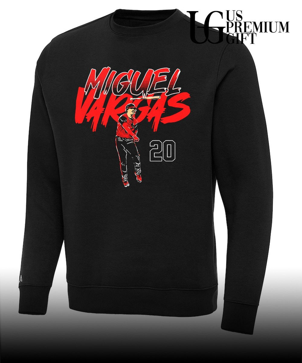 Miguel Vargas Chicago White Sox baseball slugger swing number shirt