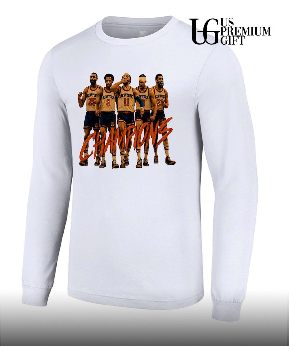 Mikal Bridges OG Anunoby Jalen Brunson Josh Hart Mitchell Robinson Legends New York Champions 2026 shirt