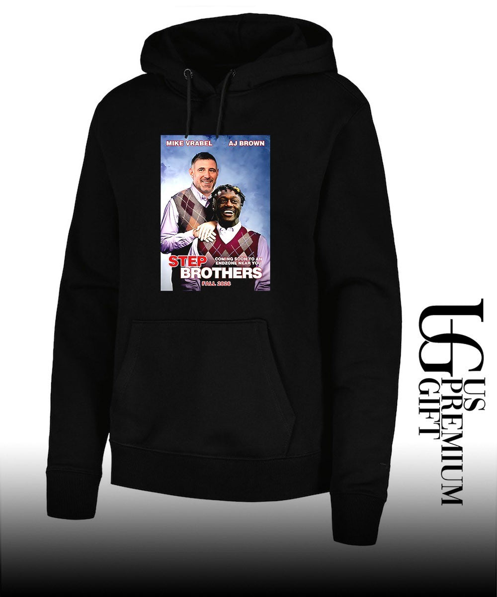 Mike Vrabel and AJ Brown Step Brothers Coming Soon to an Endzone Near You shirt