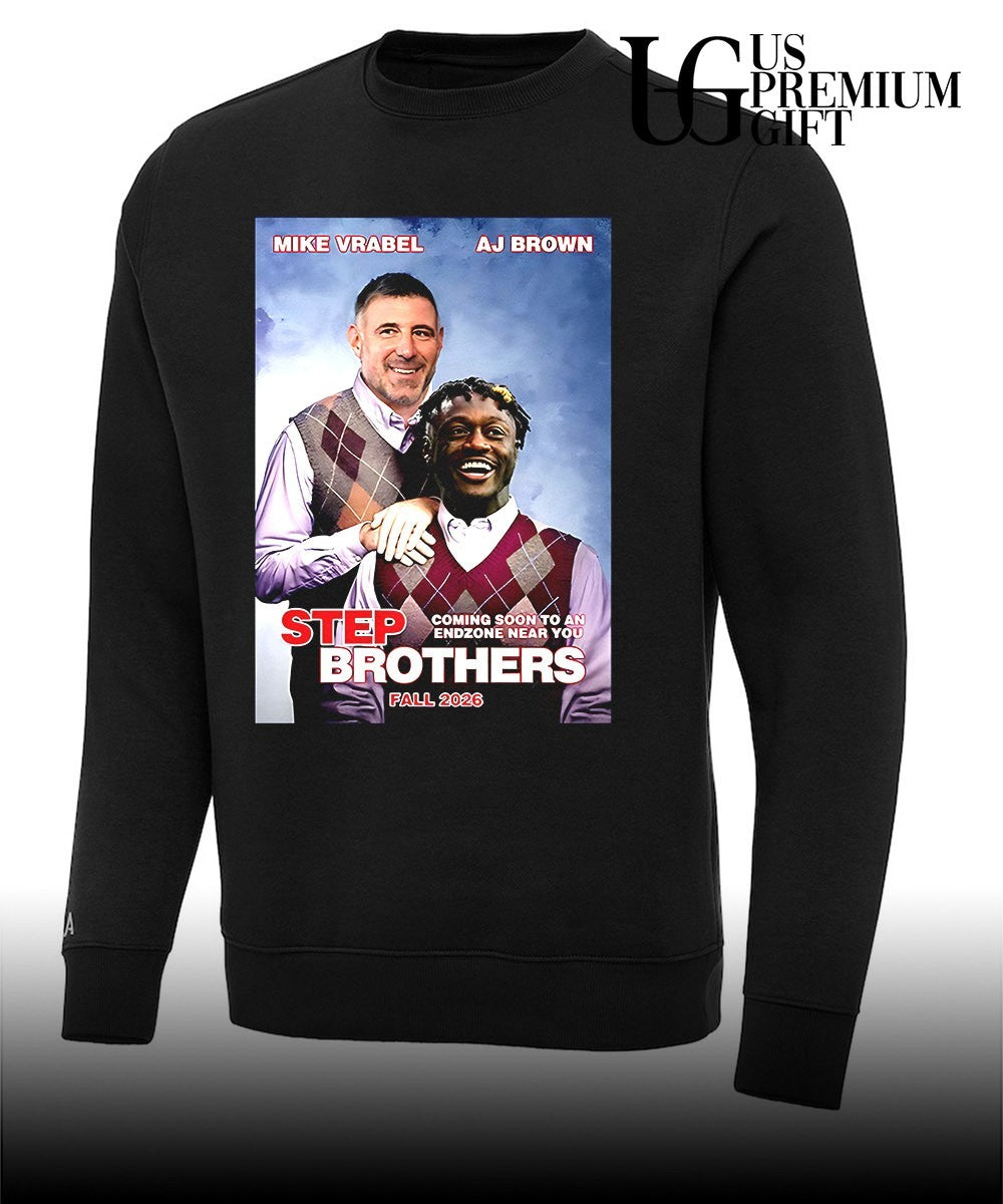 Mike Vrabel and AJ Brown Step Brothers Coming Soon to an Endzone Near You shirt