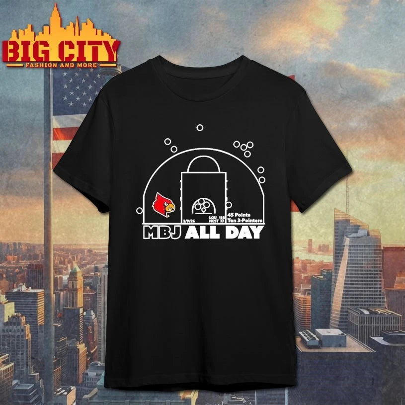 Mikel Brown Jr Louisville Cardinals All Day T-shirt