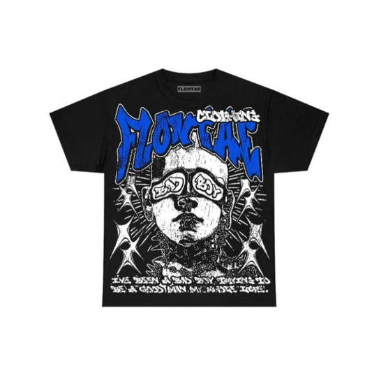 Military Blue 4s T-Shirt No Victory Graphic Tees