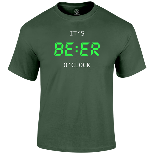 Beer O'Clock Funny T Shirt