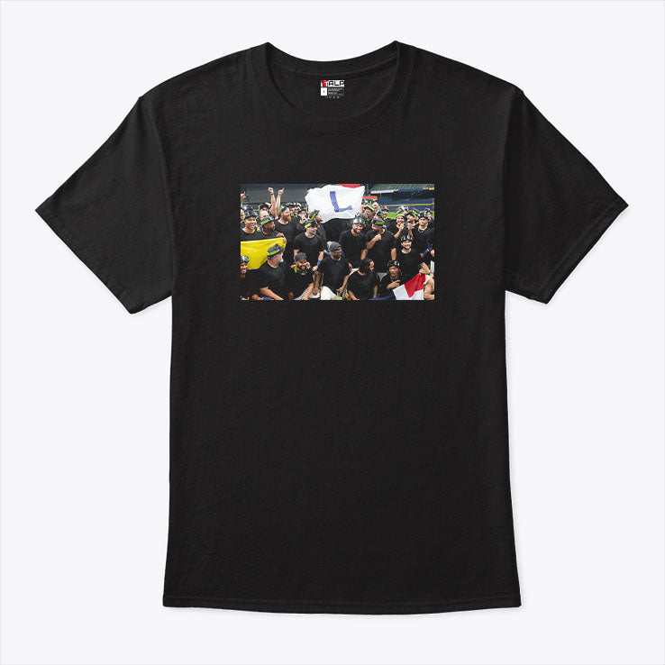 Milwaukee Brewers Flying The L Flag T Shirt