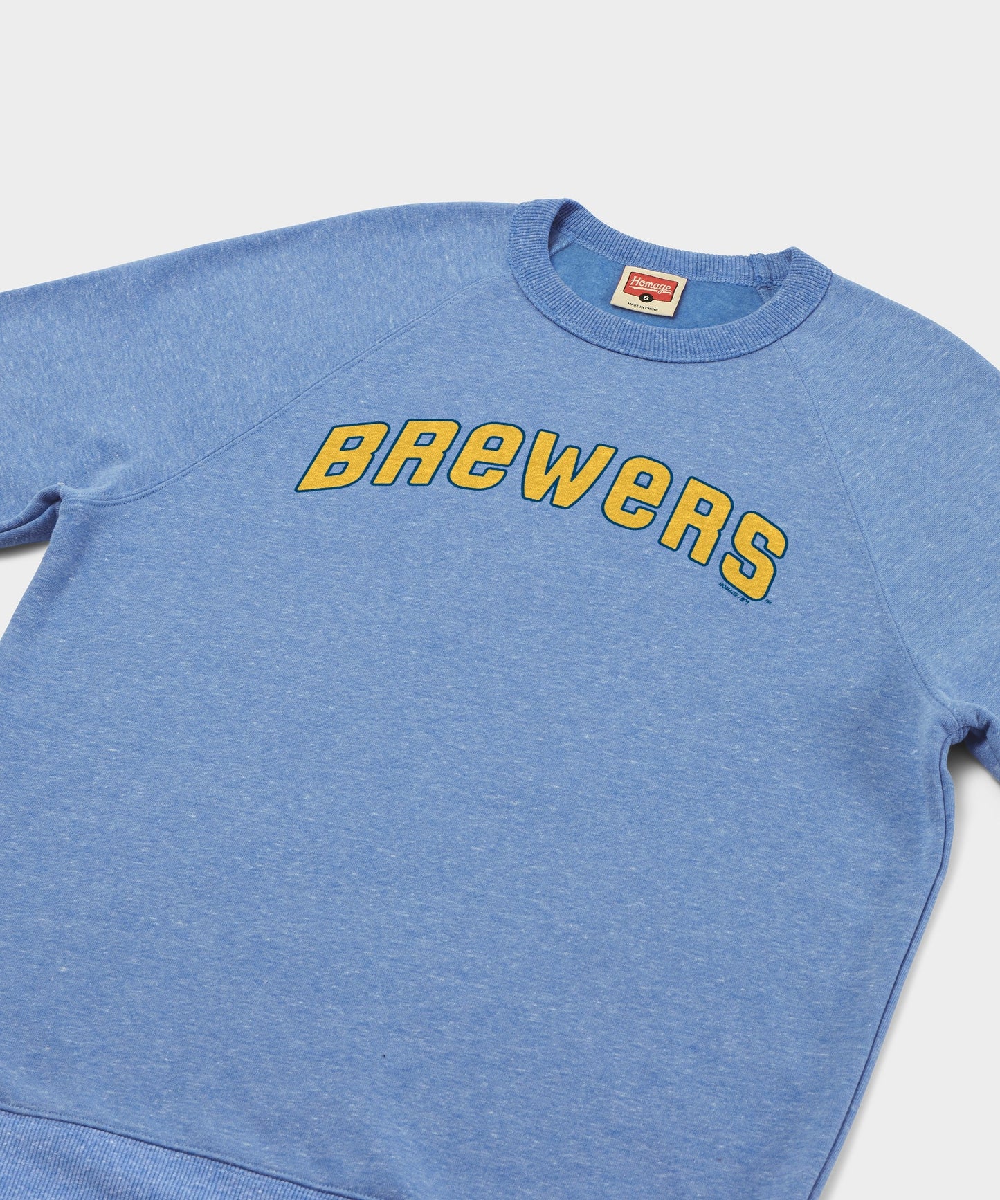 Milwaukee Brewers Jersey Logo '70 Crewneck
