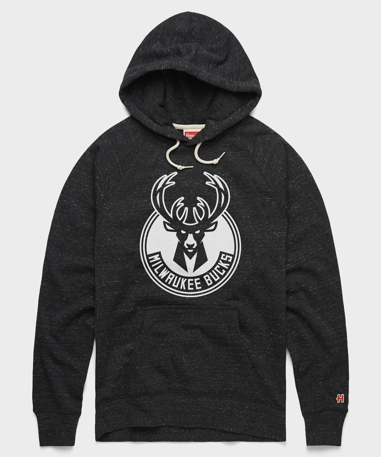 Milwaukee Bucks Blacktop Logo Hoodie