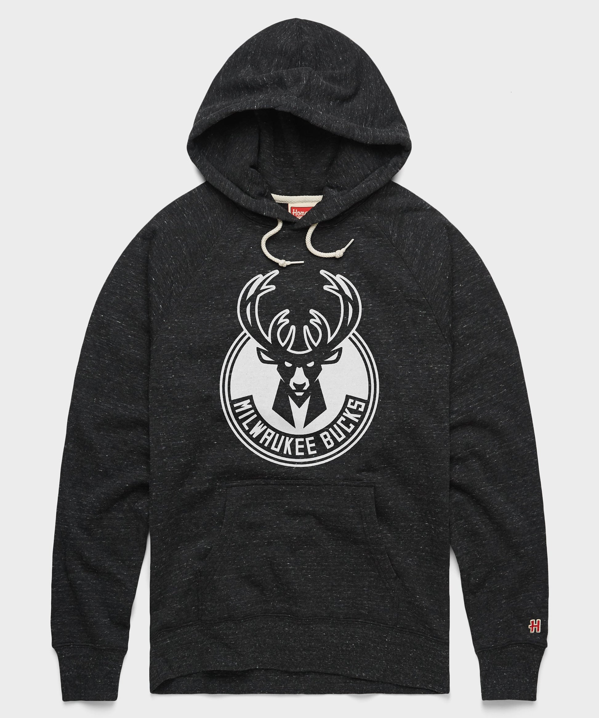 Milwaukee Bucks Blacktop Logo Hoodie