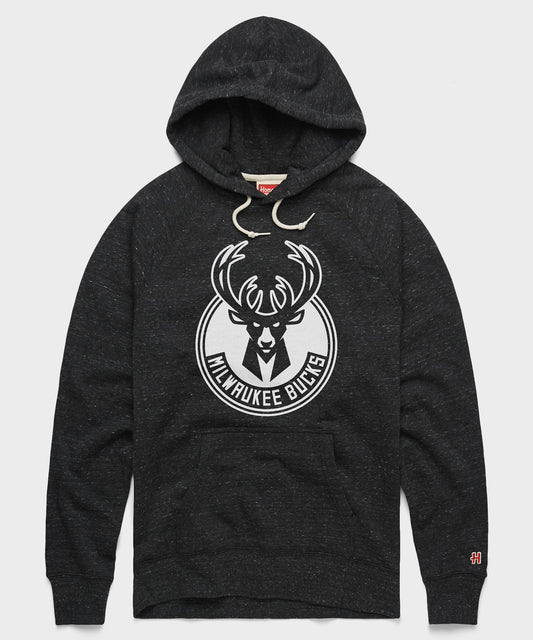 Milwaukee Bucks Blacktop Logo Hoodie