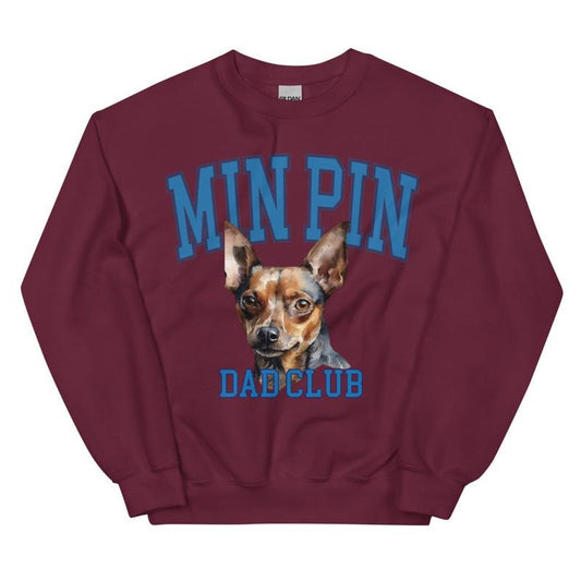 Min Pin Dad Club Sweatshirt