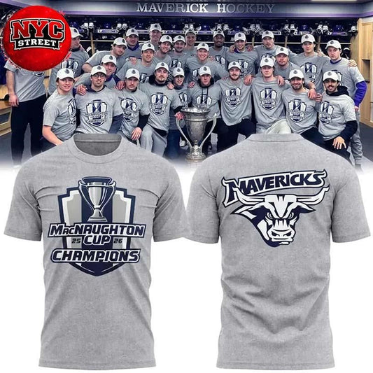 Minnesota State Mavericks MacNaughton Cup Champions Special Ediiton Two Sided Shirt